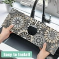 thumbnail image 5 of Kitchen Sink Splash Guard Faucet Mat 15" X 5.5" Mandala Absorbent Fast Drying Mat Faucet Draining Mat Sink Splash Guard Behind Faucet Drip Catcher for Kitchen Bathroom, 5 of 6