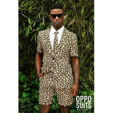 Opposuits OSUM-0003-EU62 Summer The Jag 3 Piece Novelty Occasion Suits for Men, US Size 52