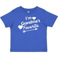 thumbnail image 3 of Inktastic I'm Grandma's Favorite with Arrow and Hearts Boys or Girls Baby T-Shirt, 3 of 5