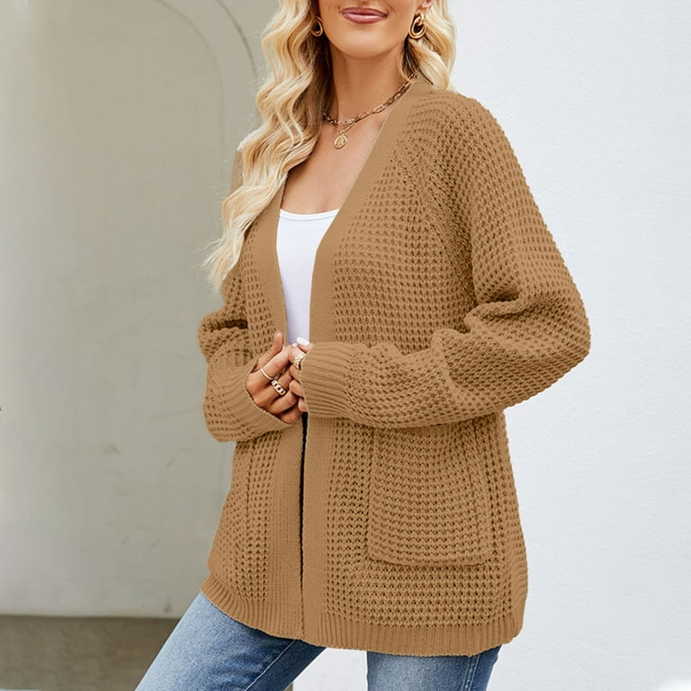 tklpehg Cardigan Sweaters for Women Open Front cardigan Sweaters