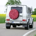 thumbnail image 7 of Kll Pink Glitter Tire Cover,Universal Wheel Tire Cover For Trailer, Rv, Suv, Truck,Camper And Many Vehicle,(17 Inch), 7 of 7