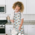 thumbnail image 4 of Pug and Love Heart Kids Aprons for Girls and Boys,Adjustable Neck Strap Toddler Aprons for Kids Cooking Baking, 4 of 7