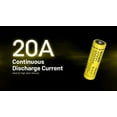 thumbnail image 3 of Nitecore NL2160HP 6000mAh Rechargeable 21700 Battery, 3 of 6