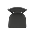 thumbnail image 3 of 870 Hadleigh 36" Swivel Bar Stool with Pewter Finish and Canter Iron Seat and Back, 3 of 5