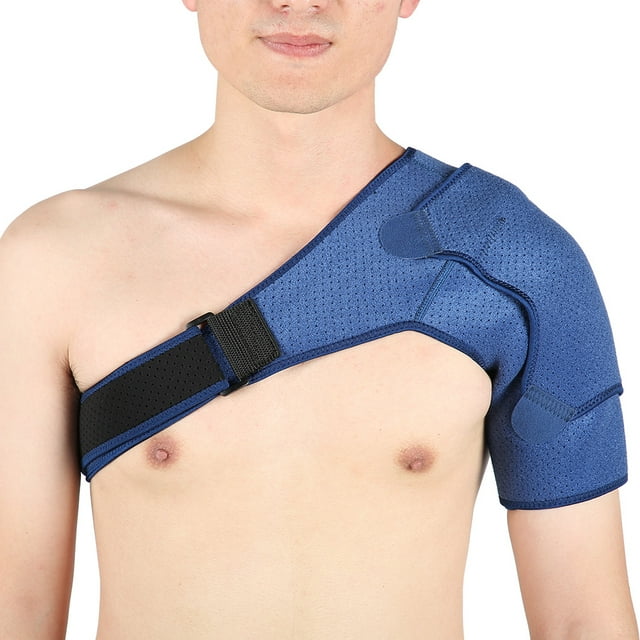 Shoulder Support Strap,Navy blue fork design Shoulder Brace Shoulder Protector Smart Functionality