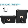 thumbnail image 4 of Mignova for New iPad 7th Generation 10.2" 2019 / iPad 10.2 Case, Hybrid Rugged Heavy Duty Defender Shockproof Protective with Built-in Kickstand for Apple iPad 10.2 Inch 2019 (Black/Black), 4 of 7