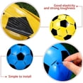 thumbnail image 5 of 4 Uds. Pelota de fútbol inflable de plástico para niños, pelota de fútbol tradicional, pelotas de playa de juguete, pelotas de vinilo inflables a granel para piscina, fiesta infantil, Color aleatorio, 5 of 5