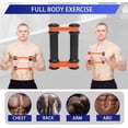 thumbnail image 2 of shiyou-Rip Stick Efficient Upper Body Workout Equipment,Rip Muscle Workout Stick, Adjustable Resistance Bands with Wooden Handles, Portable Exercise Equipment, 8 Ripstick Bands, 2 of 4