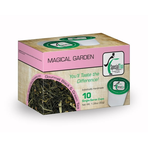 Special Tea Magical Garden Black and Green Tea Single Serve Cups