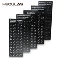 thumbnail image 2 of Pegatinas para teclado ruso, francés, inglés, árabe, español, portugués, hebreo, diseño de letras del alfabeto, pegatina para ordenador portátil, PC de escritorio Tan Jianjun  unisex, 2 of 2