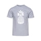 thumbnail image 1 of Camiseta de manga corta Gravity Threads plantilla de la piña Gris Heather pequeño, 1 of 1