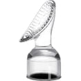 thumbnail image 4 of 6X Mini Handheld Massager Wand Attachments Accessories fit for Large Massagers Silicone Soft Material Clear, 4 of 6