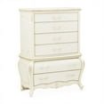 Michael Amini Lavelle 6Drawer Wood Chest Classic Pearl