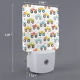 thumbnail image 2 of Uemuo Cartoon Monster Trucks Night Light, Night Lights Plug into Wall, Dusk to Dawn Sensor Warm White Led Night Light 0.5W-UK, 2 of 9