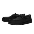thumbnail image 3 of HEYDUDE Men Wally Stretch Canvas Slip-On Moccasins Black, 13, 3 of 7