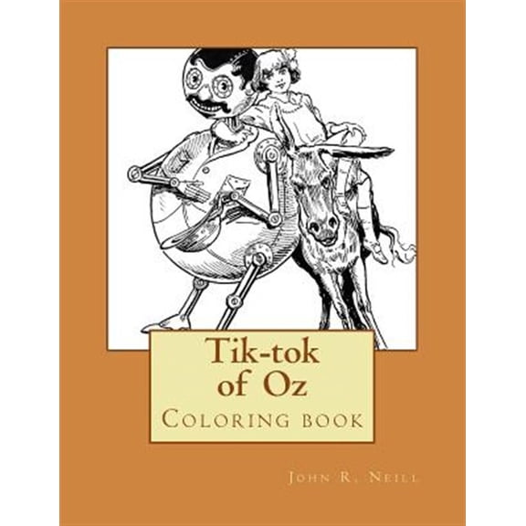 Pre-Owned Tik-tok of Oz : Coloring Book