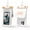White, variant on Sponge-floating waterproof phone case, suitable for swimming and rafting, with two compartments and two pockets for phone protection.