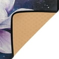 thumbnail image 4 of Non-Slip Area Rug 72"x48" Indoor Washable Floor Mats Carpet Printed for Living Room, Bedroom, Home Decor Purple Magnolia Flowers, 4 of 7