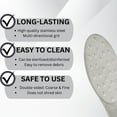 thumbnail image 4 of Footlogix Professional Pedicure File, Double-Sided, 4 of 6