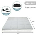 Docred Portable Camping Futon Mattress, Thicken Tatami Mat, Memory Foam