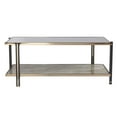 thumbnail image 4 of SEI Thornsett Cocktail Table, 18"H x 43"W x 23-1/4"D, Champagne/Smoke, 4 of 5