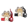 thumbnail image 4 of Car Battery Terminal Set, 4 Way Brass Battery Terminal Durable Aluminium Alloy  For Recreational Vehicle For Truck For Car Audio For, 4 of 8