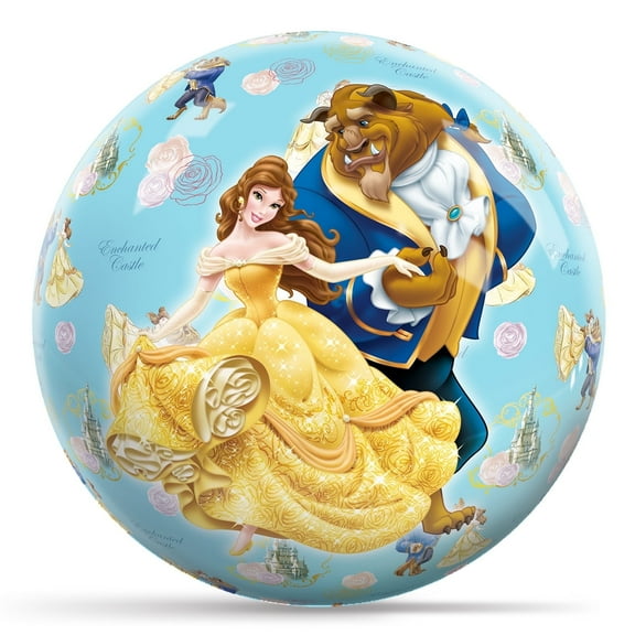 Disney Beauty and the Beast Characters Undrilled Bowling Ball 8lb