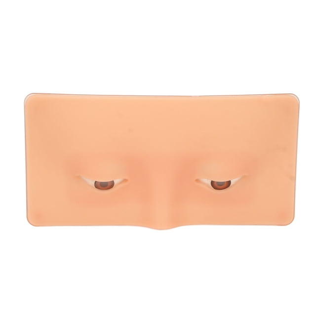 Tablero de práctica de maquillaje facial 3D de silicona profesional para principiantes y maquilladores