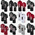 thumbnail image 2 of Custom Bijan Robinson Drake London Kyle Pitts Football jerseys 9 Desmond Ridder Cordarrelle Patterson Younghoe Koo Taylor Heinicke Tyler Allgeier Jessie Bates III, 2 of 7