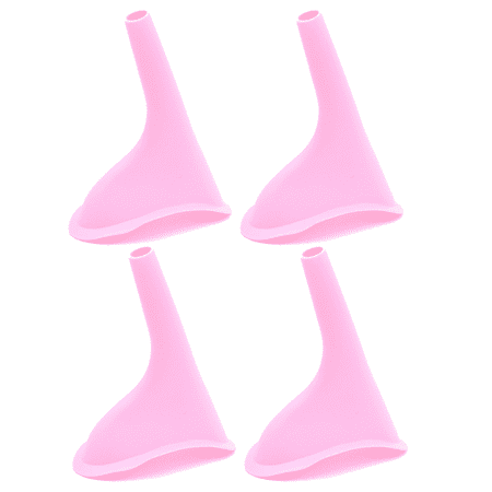 4 PCS Female Urination Device Urinal for Women Female Urinal Pee Funnel