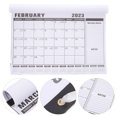 thumbnail image 1 of Minkissy Retro Desktop Perpetual Calendar Black Paper For Family 1Pcs, 1 of 8