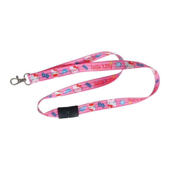 Hello Kitty Dollhouse Lanyard Keychain