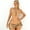 Gold, variant on Sentmoon Two Piece Swimsuits for Women Bikini Oversized Women Swimsuits High Cut Solid Color Bathing Suit for Women Beach Stuff for Tummy Control and Full Coverage L