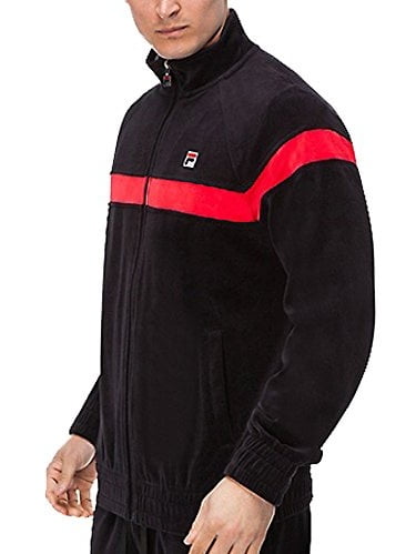 fila solid men's track suit
