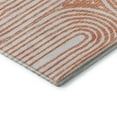 thumbnail image 4 of Addison Rugs Mayfield Washable Contemporary Art Deco Salmon Rectangle Rug, 2'6" x 3'10", 4 of 6