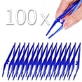thumbnail image 1 of Pinzas desechables de plástico LabAider para primeros auxilios (100), 1 of 4