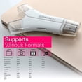 thumbnail image 5 of 4 in 1 iPhone/Micro usb/USB Type-c/USB SD Card Reader for iPhone iPad Mac & Android, SD & Micro SD, PC - White, 5 of 5