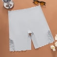 thumbnail image 5 of OIOLOYJM Women's High Waisted Slip Shorts Anti Chafing Cooling Under Dress Shorts Lace Edge Casual Ultra Stretch Yoga Safety Shorts Light Gray, 5 of 5