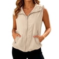 thumbnail image 2 of Miaoju Womens Vest with Pockets Lightweight Softshell Sleeveless Jacket Hiking Travel Golf Running 2026 Spring Summer, 2 of 7