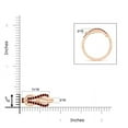 thumbnail image 4 of ANGARA Natural Encrusted Ruby Infinity Love Knot Ring in 14K Rose Gold for Women (Size-1.3mm) | July Birthstone, Birthday, Anniversary, Jewelry Gift for Women | Natural Ruby Ring, 4 of 9