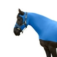 thumbnail image 2 of Resistance Horse Hood Pull-On with Face & Forelock Saver, Lycra Material, All Season, Small - Xlarge sizes, 2 of 6