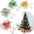 thumbnail image 6 of CreativeArrowy 100pcs Metal Hook Christmas Ornaments Festive Supplies Not Easily Deformed Reusable 4*3.4cm Hooks, 6 of 11