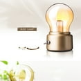 thumbnail image 2 of BESTYASH Portable Table Lamp LED Night Light Retro Style 1Set for Adults, 2 of 5