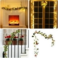 thumbnail image 2 of Binwennn Christmas Lights Multicolo Mini Solar Light Bulbs Indoor Christmas Lights Led Lights String Copper Wire Lights Christmas Lights Decorative Christmas Lights, 2 of 8