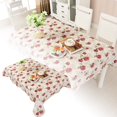 thumbnail image 1 of PEVA Tablecloth Protective Film Cover for Rectangular Round Square Tables TV Cabinet Mat, 1 of 4