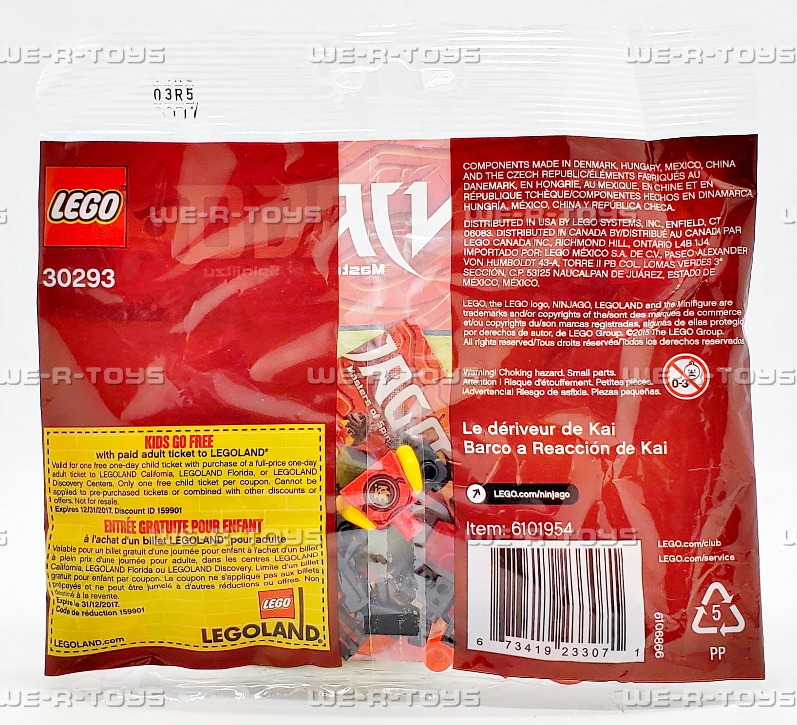 LEGO, Ninjago, Kai Drifter Set (30293) Bagged - Walmart.com