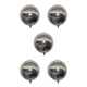 thumbnail image 2 of Matsuzay Globos de cumpleaños Película de aluminio Superficie lisa Globo de casa ligero Arreglo de ambiente Accesorios para fotos Plata Type2 NO2 Matsuzay CBP366990, 2 of 6