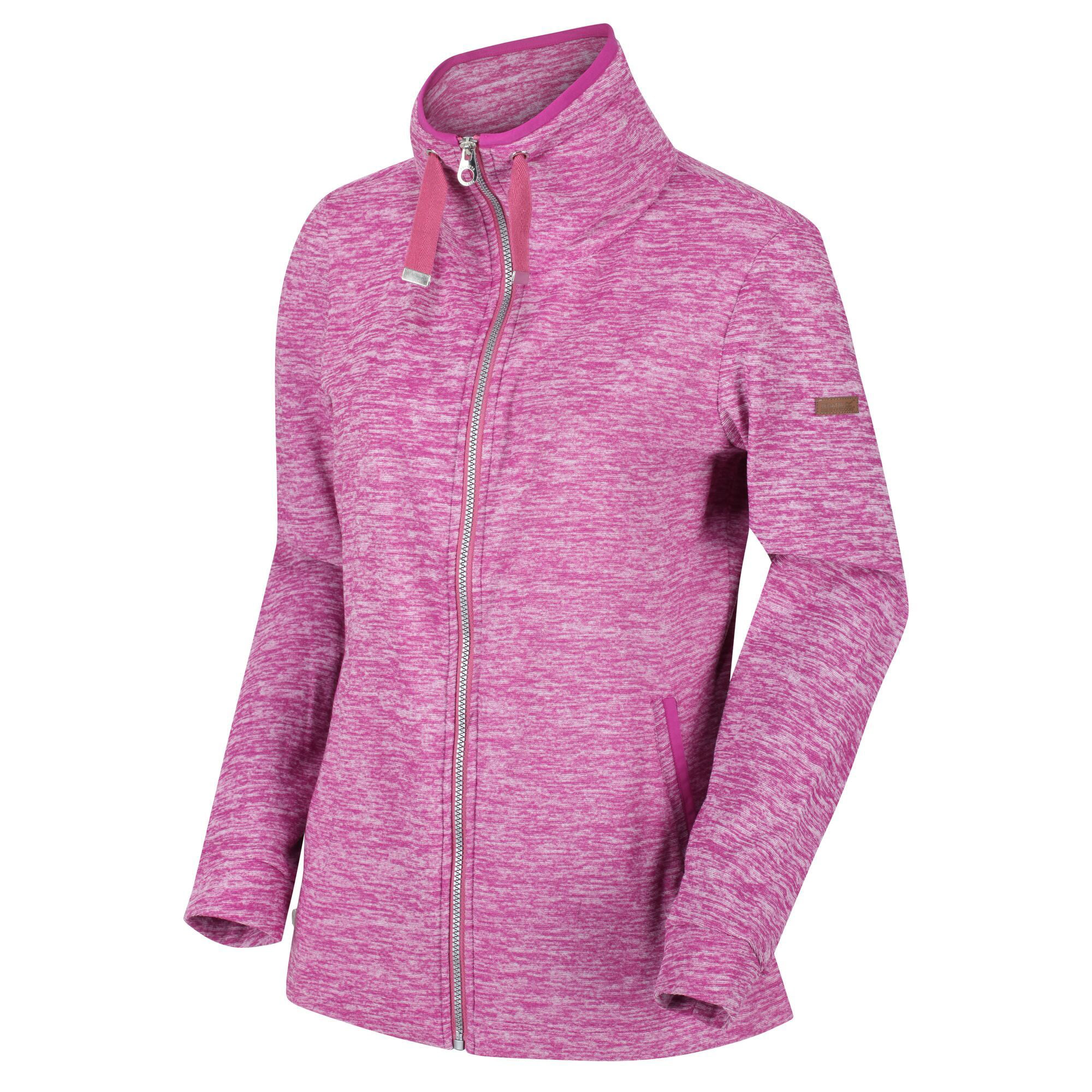 Regatta Womens Evanna Soft Full Zip Lightweight Micro Fleece Outdoor Jacket Coat 