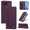 Purple, variant on Case for Google Pixel 10a 6.3-inch Wallet,Magnetic Closure,Card Slots,Cash Slot Flip Folio Protective Phone Case,Black,For Google Pixel 10a