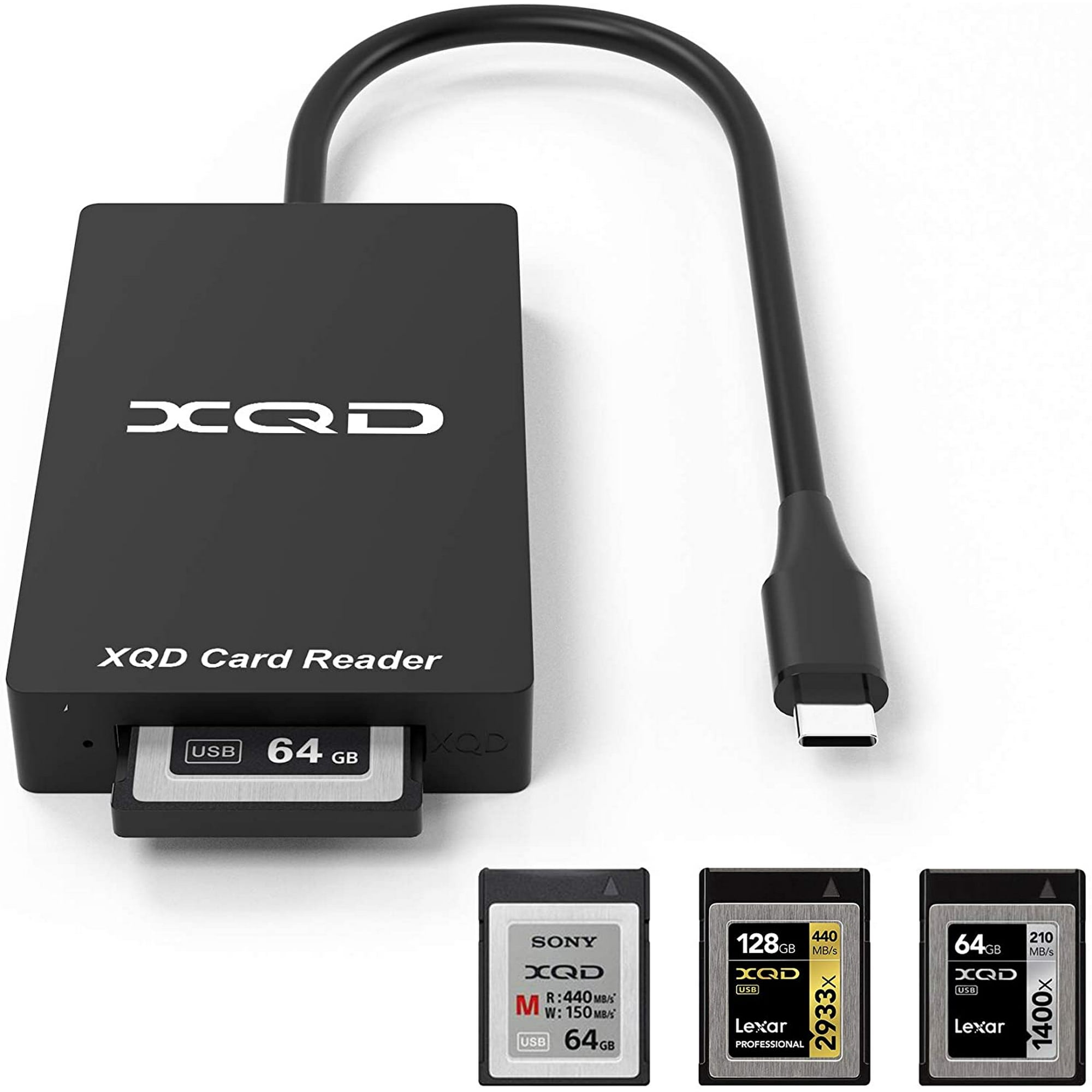 Upgraded Version】 Type C XQD Memory Card Reader,USB C XQD Card 